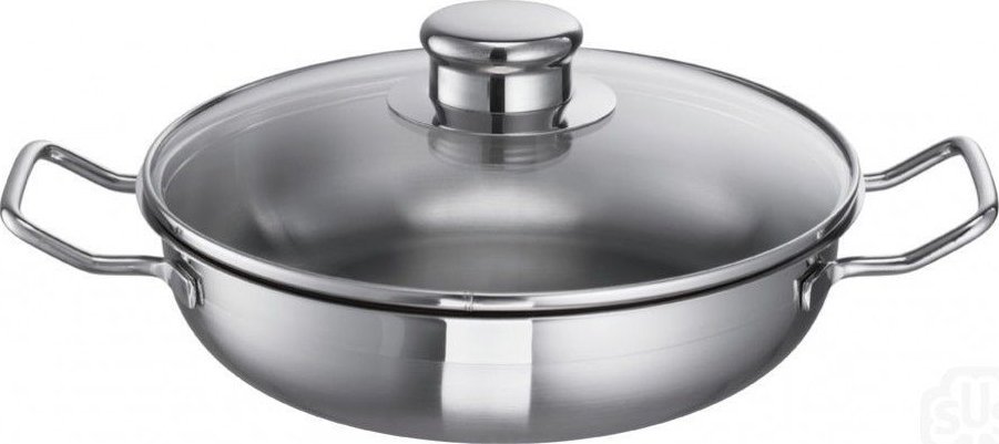 Schulte-Ufer Profi-Line Patelnia do duszenia 32cm z pokrywą szklaną 6452-941-32 I