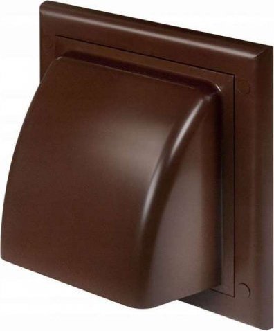 AWENTA Osłona wywiewna kanału okrągłego fi150 brązowa Awenta KO150-30BR