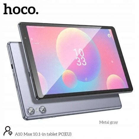 Tablet 10.1" 8GB / 256GB Hoco HD SIM Wi-Fi Android A10 szary