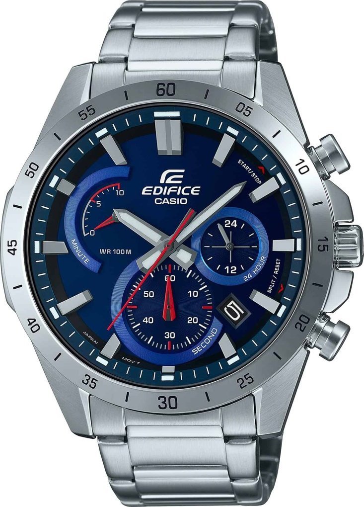 Zegarek Casio Zegarek marki Casio model EFR-5_M kolor Szary. Akcesoria Męskie. Sezon: Cały rok NoSize