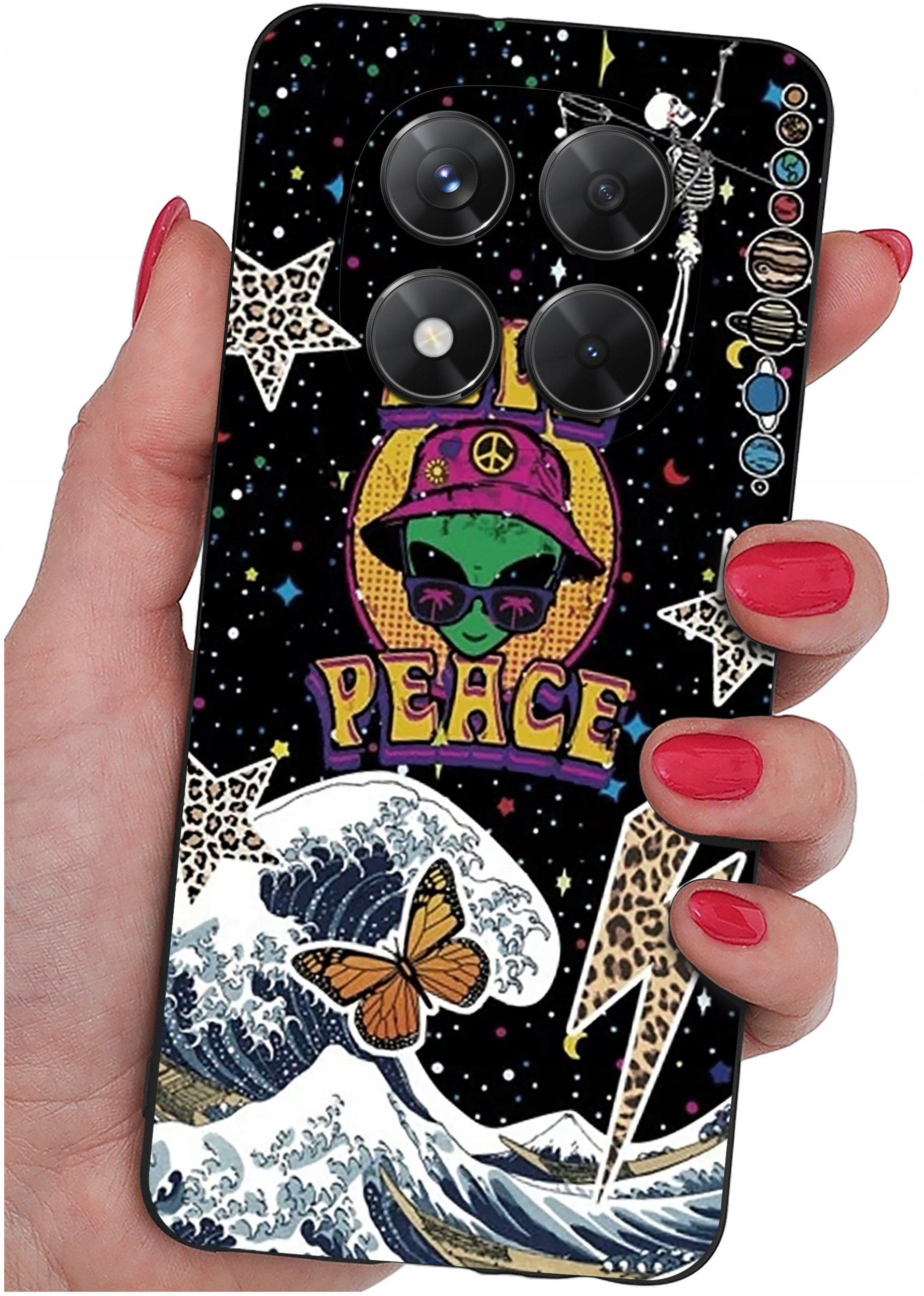 ETUI do Xiaomi Redmi Note 14 Pro+ 5G | WZORY | SILIKONOWE MATT CASE