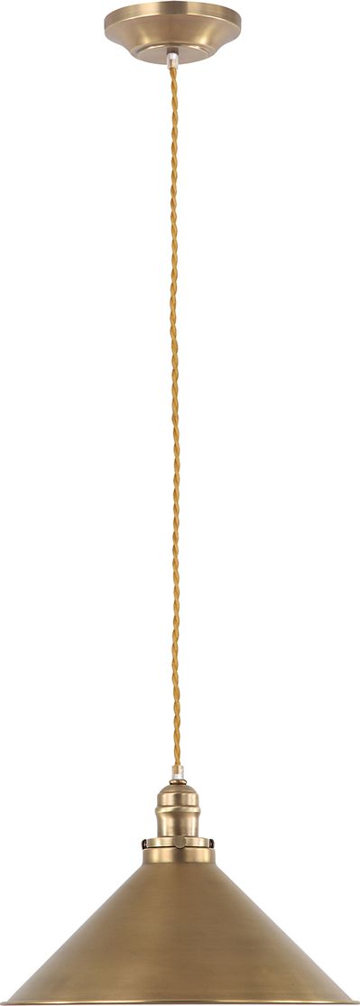 Lampa wisząca Elstead Provence industrial mosiądz (PV-SP-AB)
