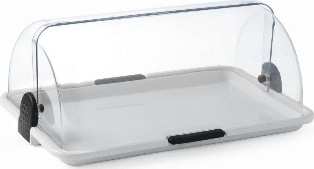 Hendi Witrynka do ekspozycji potraw z pokrywą RollTop pojedyncza - Hendi 871706