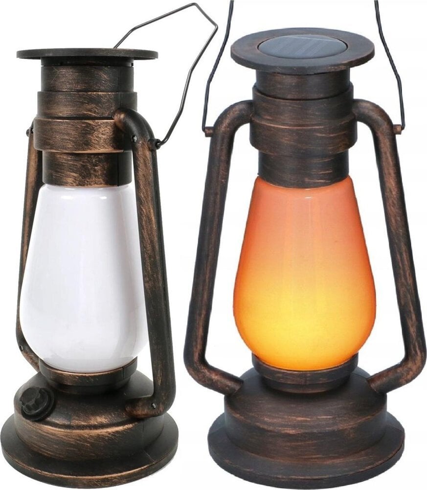 Grundig Lampa Solarna Retro "Tańczące Płomyki" 54 LED SMD