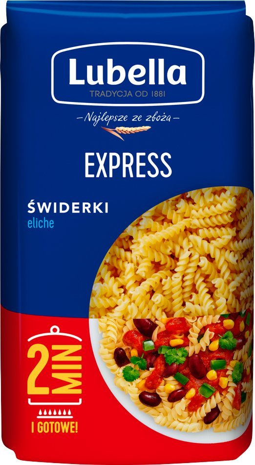 Lubella Lubella Express Makaron świderki 400 g