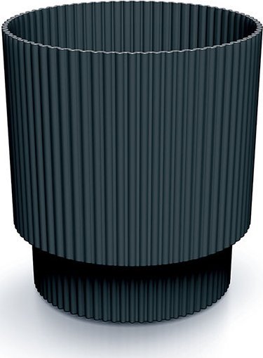 Doniczka Antracytowa Pokojowa Milly Round Dmin150-S433 Prosperplast