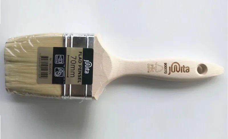 Pensel flad syntetisk70x20mm