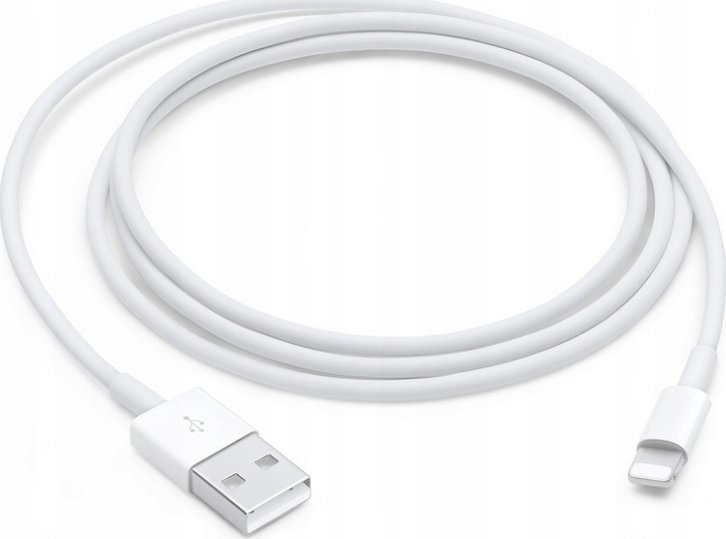 Kabel USB Co2 USB-A - Lightning 0.5 m Biały