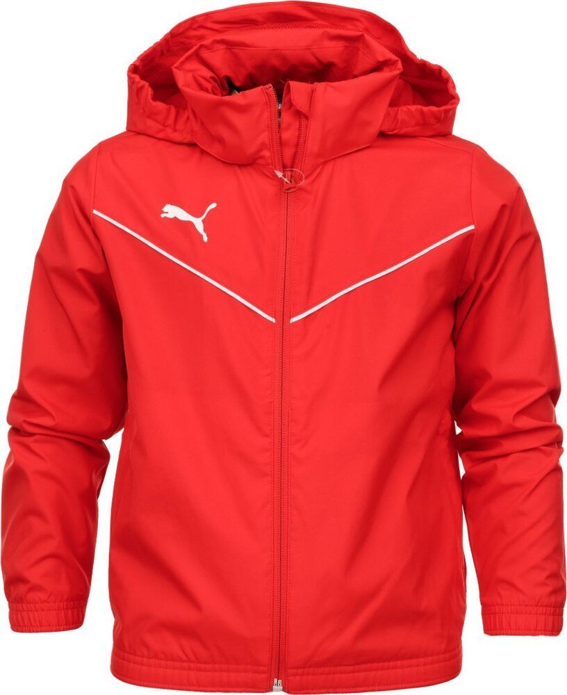 Puma Kurtka dla dzieci Puma teamRISE All Weather Jacket czerwona 657402 01 152cm