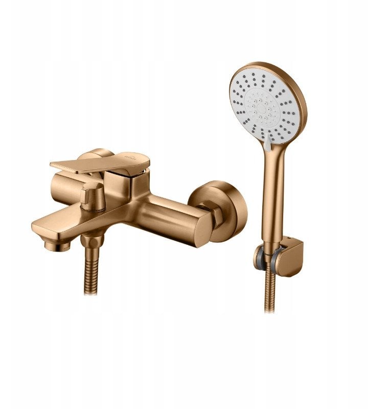 MIXER BATH NERI WITH SHOWER SET COPPER