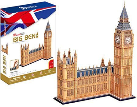 Cubicfun PUZZLE 3D Zegar Big Ben duży zestaw - 20087/MC087H