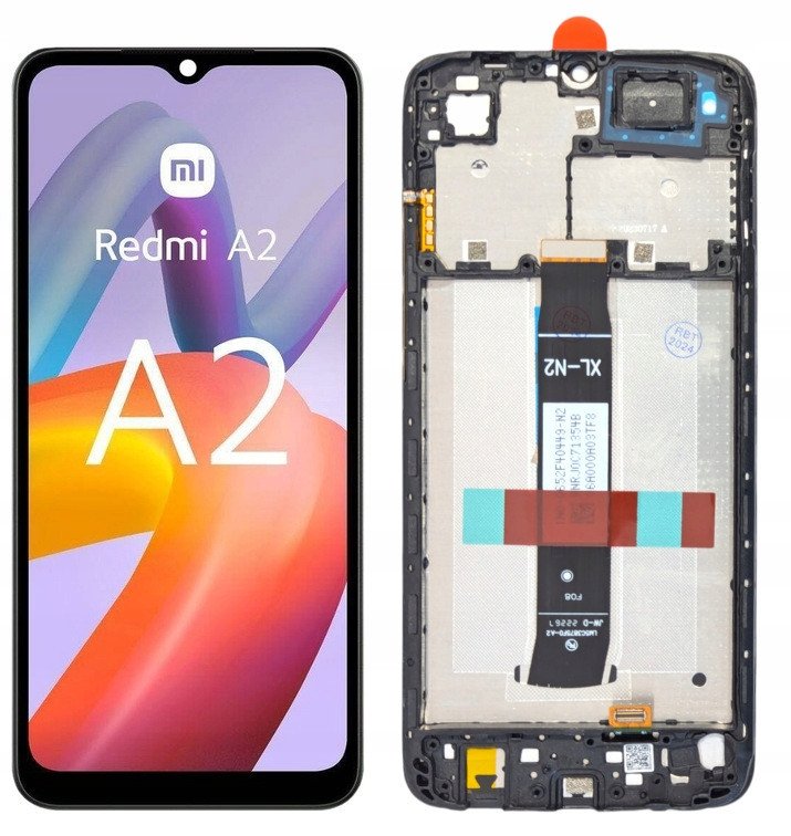 WYŚWIETLACZ EKRAN LCD DO XIAOMI REDMI A2 RAMKA 23028RN4DG 23026RN54G