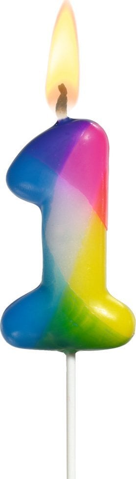 Susy Card Susy Card 11348356 świeczka/zimny ogień do ciast Wielobarwny 1 szt.