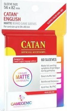 Rebel Gamegenic: Matte Catan-Sized Sleeves 56x82mm