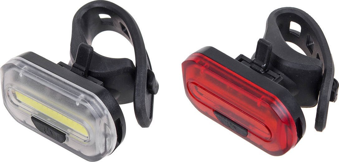 Verso Zestaw oświetlenia Verso 15 Chips przód + tył na baterie Uniwersalny