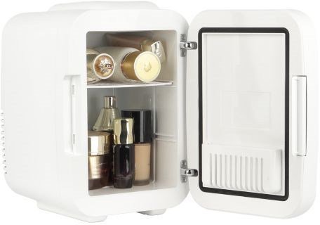 Lusterko kosmetyczne MPM Chłodziarka kosmetyczna z lustrem MPM-04-CK-01 biała