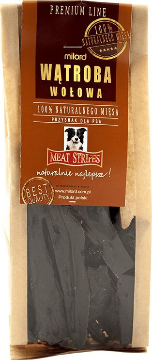 Przysmak dla psa - wątroba wołowa 150 g