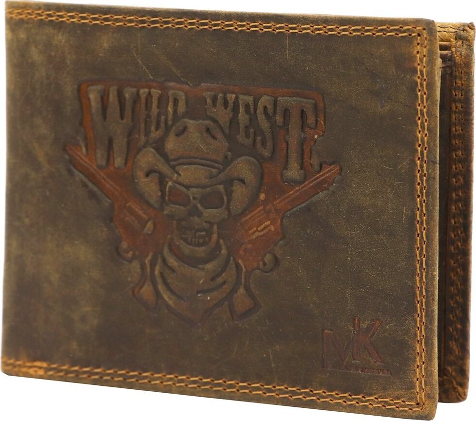 Money Kepper Skórzany męski portfel Money Kepper CCH 5600 NoSize