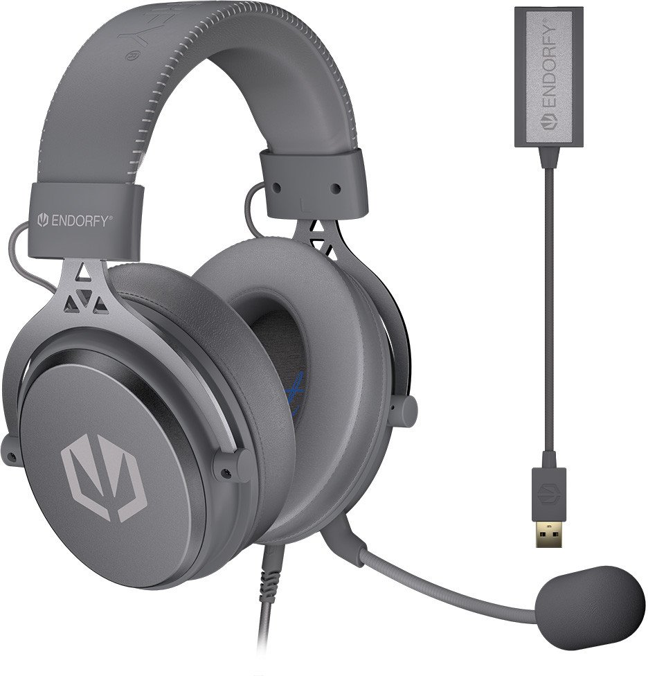 Słuchawki Endorfy Viro Plus USB Alt Szare (EY1A013)