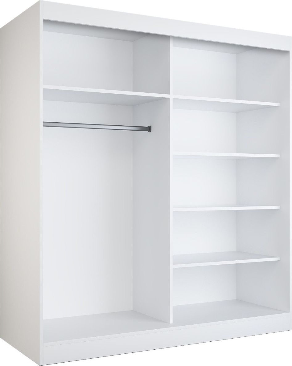 MKPOL Korpus szafy MODUO COMFORT 180 biały mat