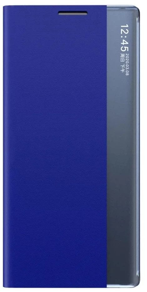 New Sleep Case etui do Samsung Galaxy A16 / A16 5G pokrowiec z klapką i podstawką - niebieskie