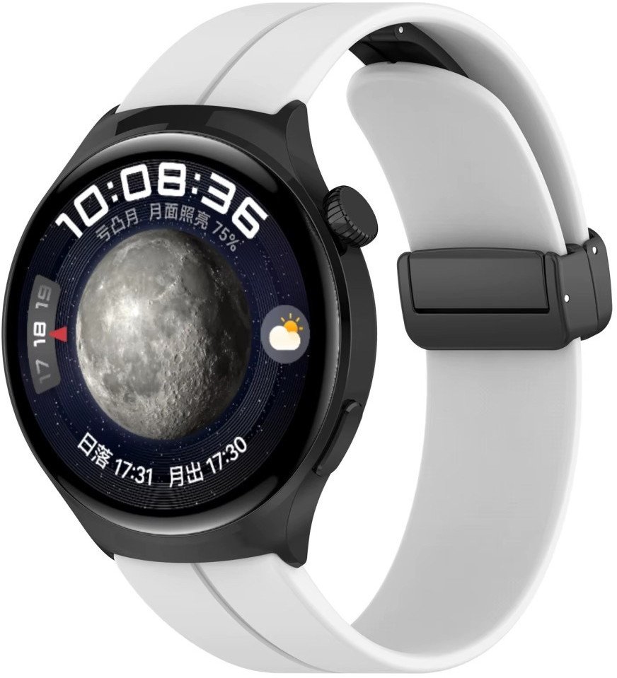 SILIKONOWY PASEK MAGNETYCZNY DO ZEGARKA 22MM