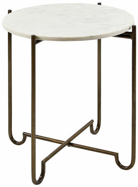 Nero Stolik kawowy marmur 45cm x 45cm x 50cm