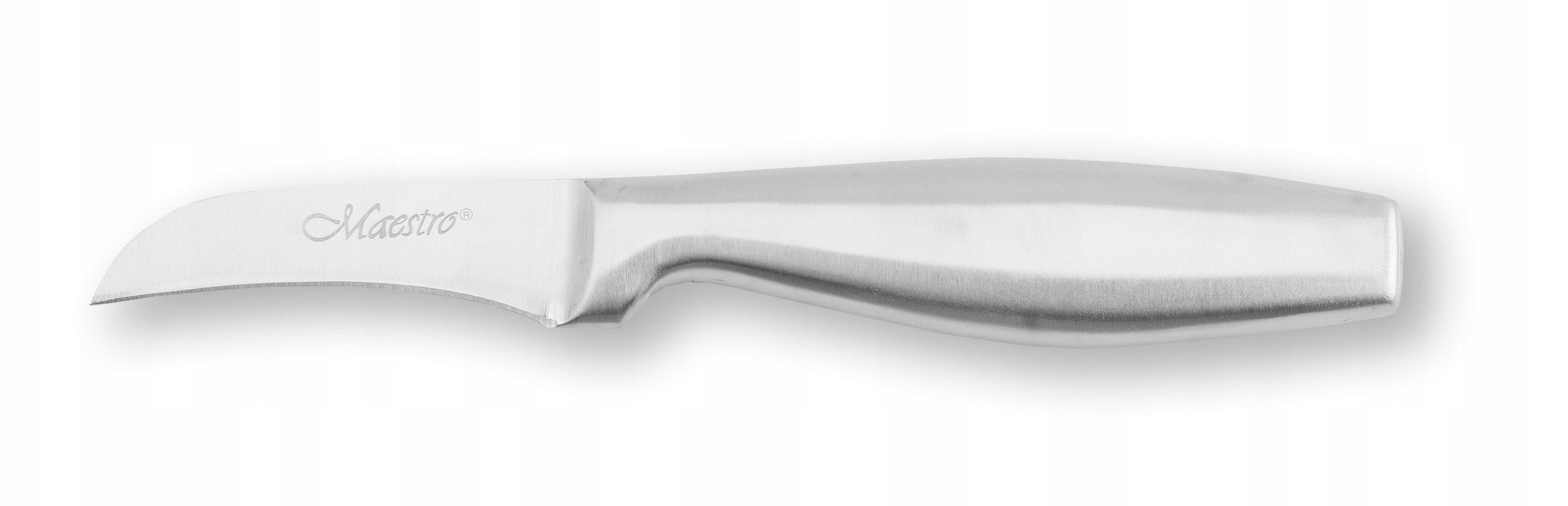NÓŻ DO OBIERANIA 6.8CM STALOWY POJEDYNCZY KUCHENNY MAESTRO MR-1474