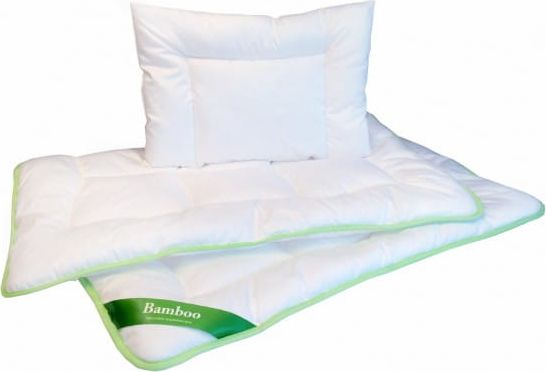 Be Baby Komplet Bamboo Całoroczny Kołdra 100x135 + 40x60 Poldaun Be Baby