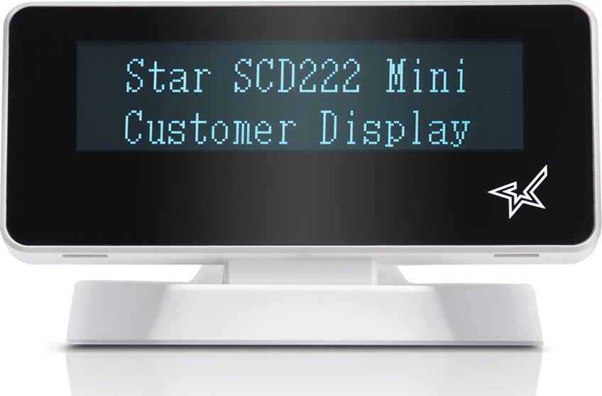Star Micronics CUSTOMER DISPLAY SCD222U WHITE