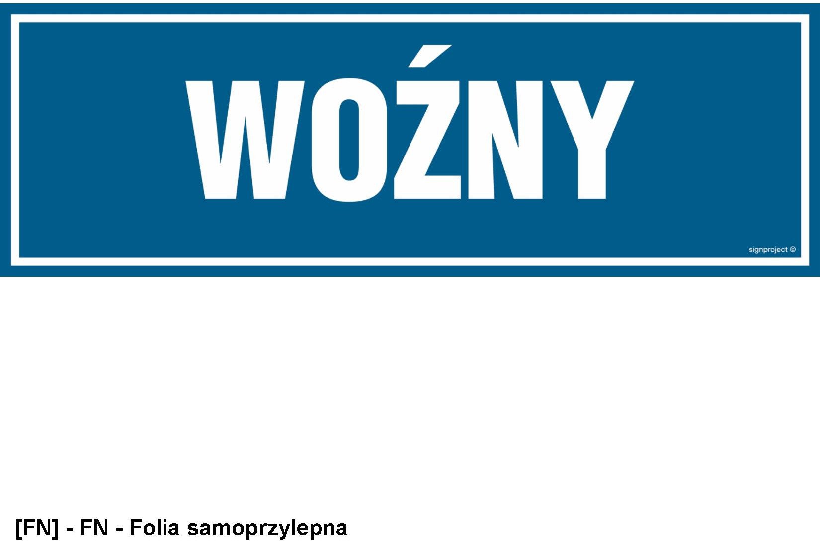 PA167 - Woźny 300x100
