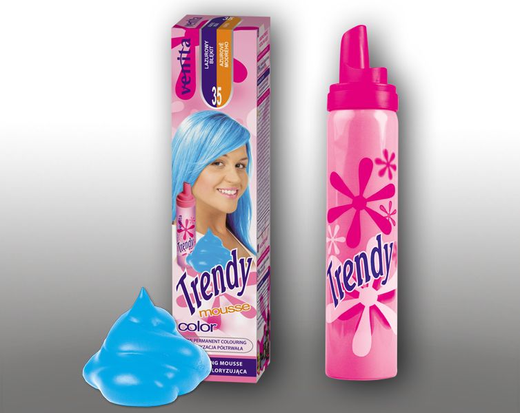 Venita Pianka koloryzująca Trendy Color 75ml 35 lazurowy błękit