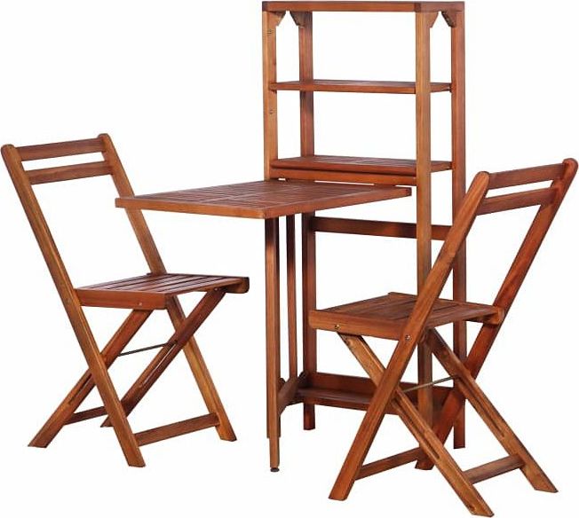 Elior Zestaw drewnianych mebli ogrodowych - Jill (E4524)