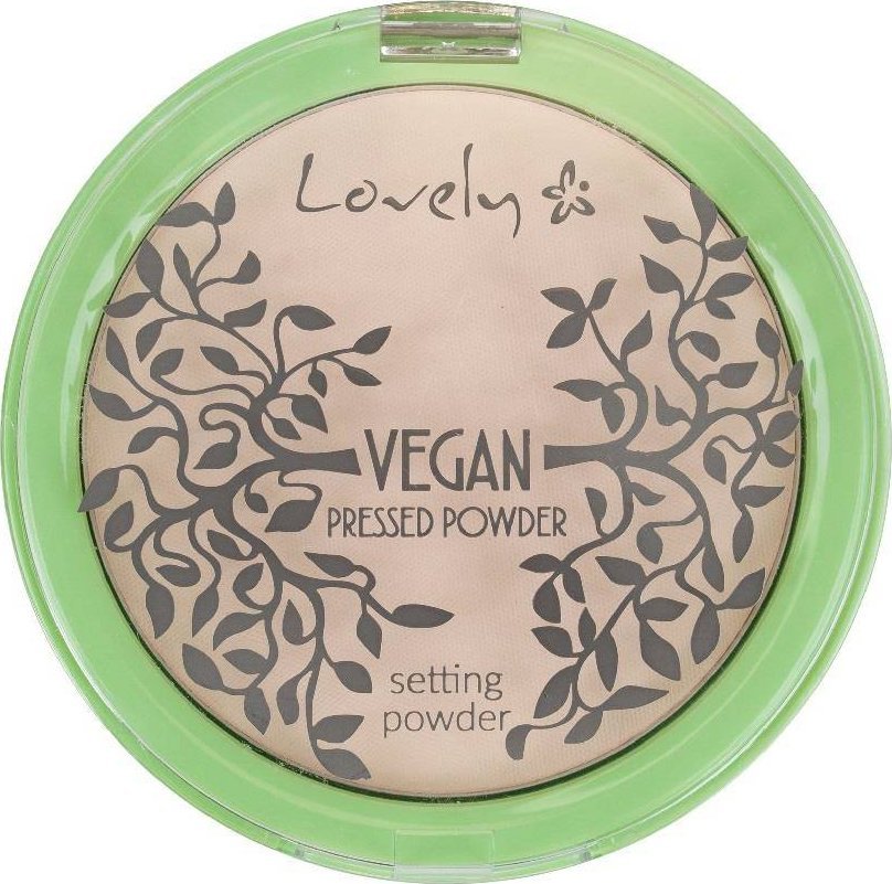Lovely Vegan Pressed Powder transparentny puder matujący do twarzy 10g