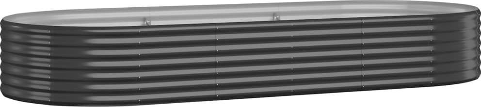 vidaXL vidaXL Donica ogrodowa, malowana proszkowo stal, 249x100x36 cm