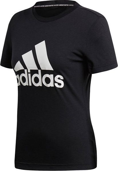 Adidas Koszulka damska Must Haves Badge Of Sport Tee czarna r. S (DY7732)