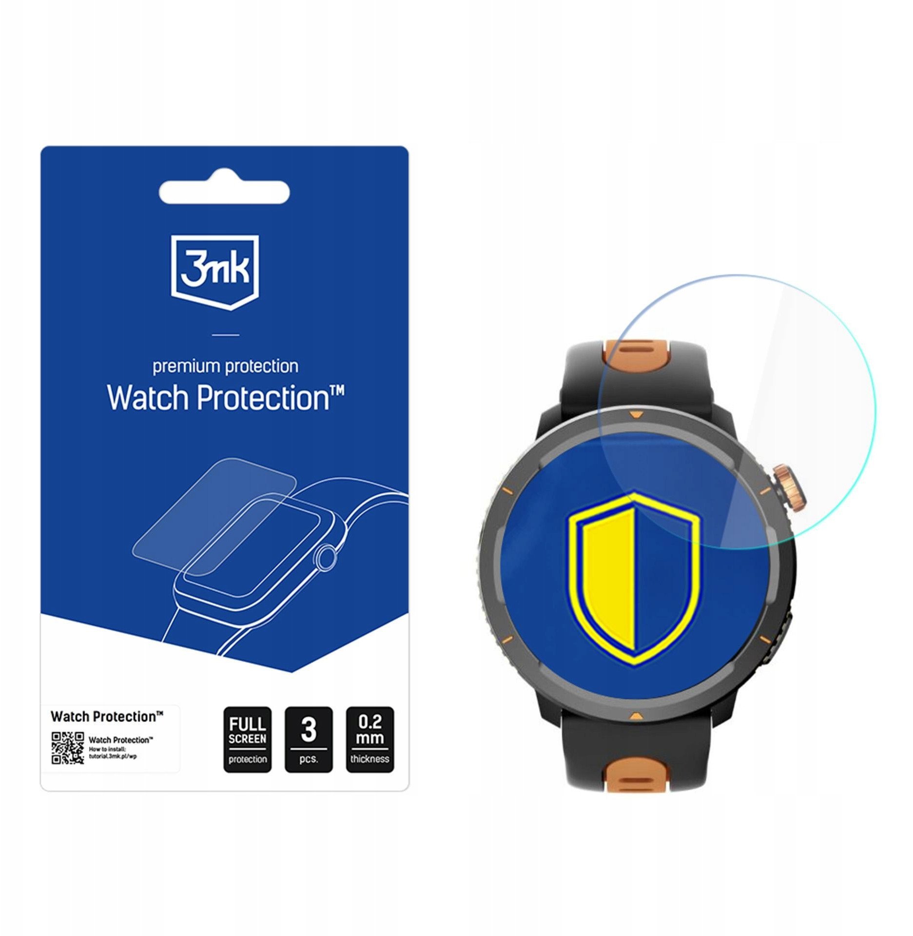 Hammer Watch 2 Lite - 3mk Watch Protection FlexibleGlass