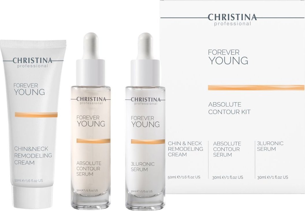 Forever Young Absolute Contour Kit - Zestaw Perfekcyjny kontur, 3 produkty