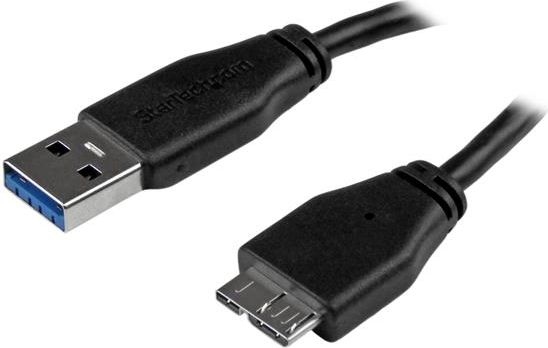 Kabel USB StarTech USB-A - micro-B 3 m Czarny (USB3AUB3MS)