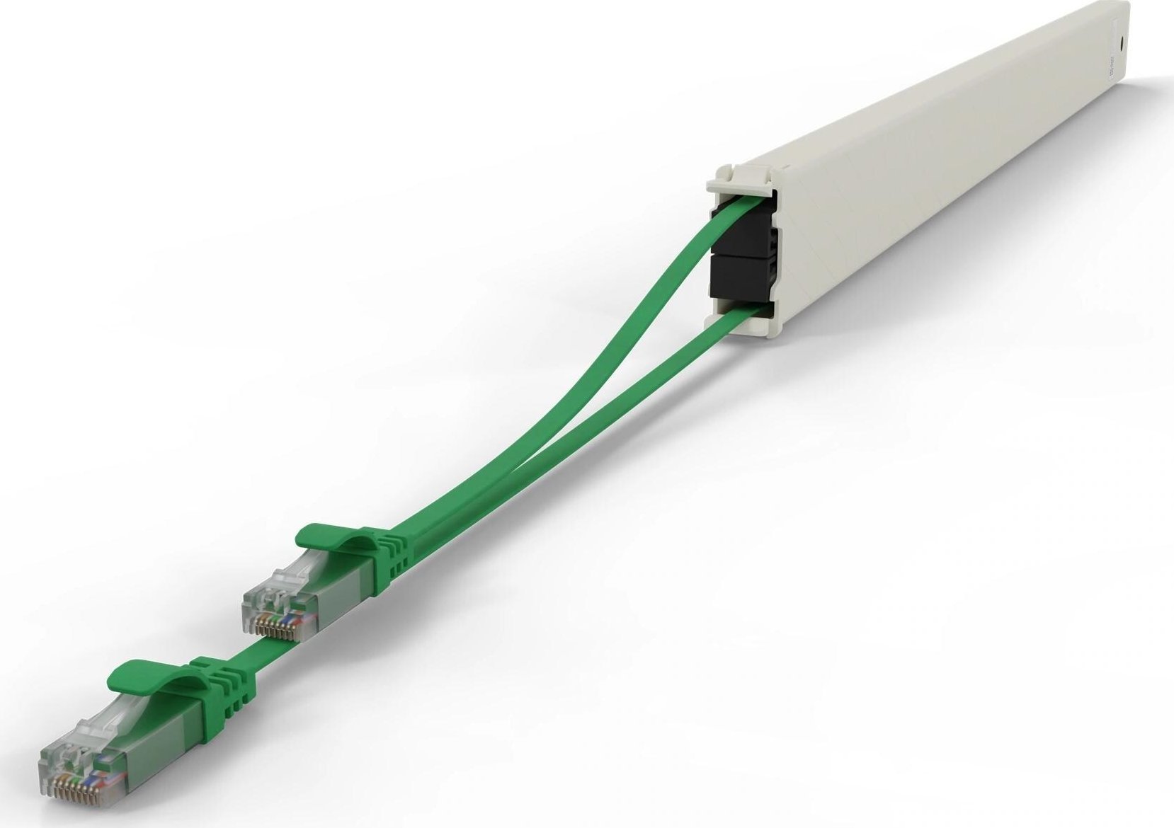 PATCHBOX CONE46UTPGR kabel sieciowy Zielony 2,5 m Cat6a U/UTP (UTP)