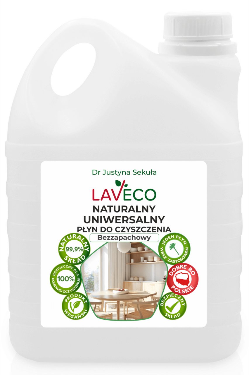 Naturalny uniwersalny płyn do czyszczenia - bezzapachowy 2 l