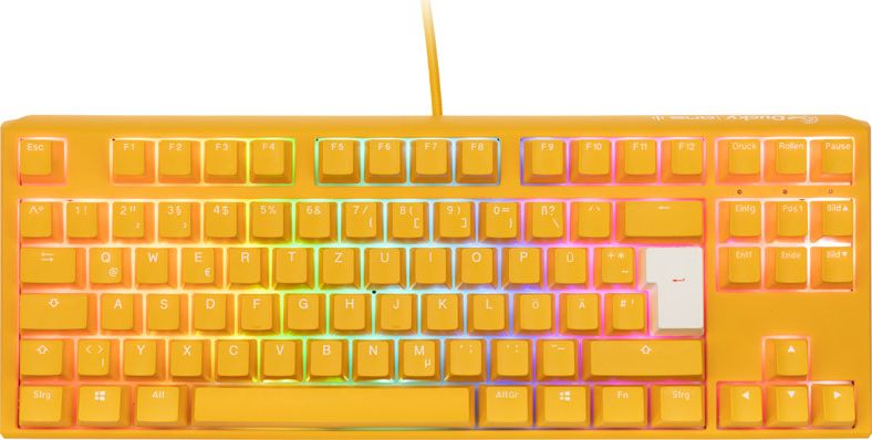 Klawiatura Ducky One 3 Yellow TKL Cherry MX Blue (DKON2187ST-CDEPDYDYYYC1)