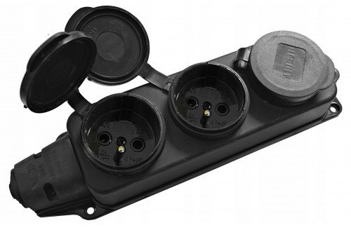 Gumowa listwa trójnik