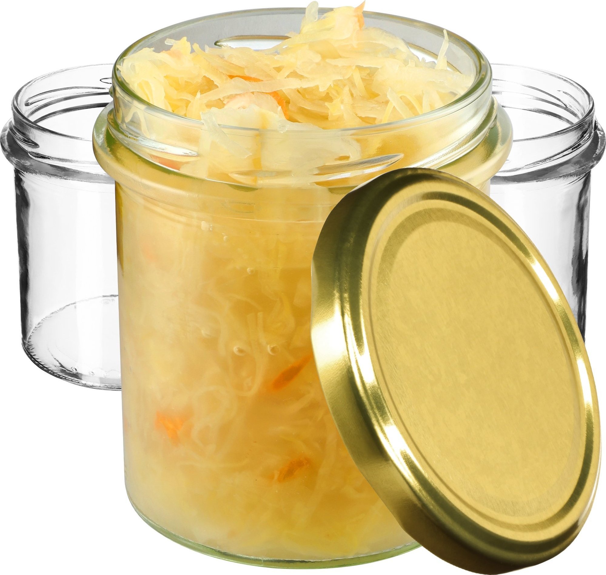 Kadax 20x Słoik 350ml Na Grzyby Miód Mięso Zakrętki fi82