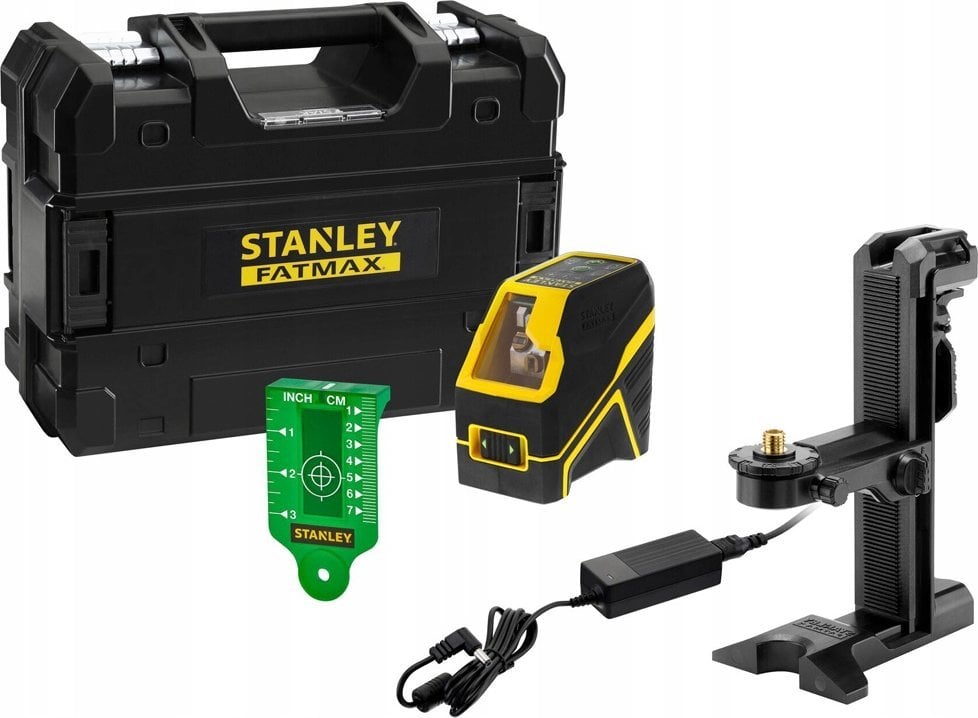 ST.FATMAX CROSS LASER GREEN Li-ION 30m