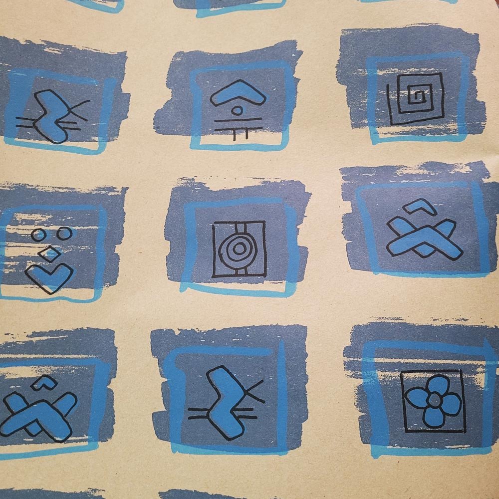 Papier do pakowania prezentów 57cmx2m 2m554