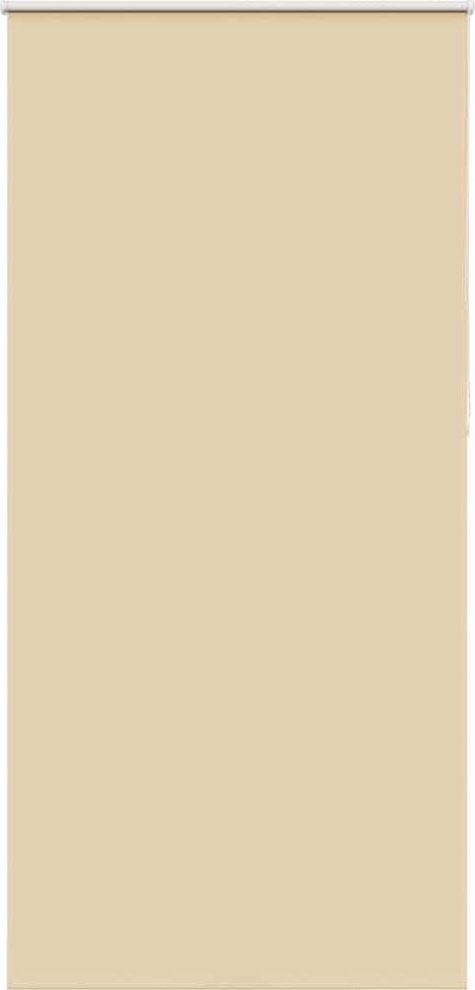 Roleta zaciemniająca beżowa 90x210 cm Szerokość tkaniny 85,7 cm