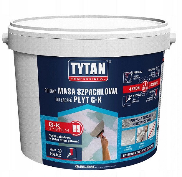 GOTOWA MASA SZPACHLOWA DO ŁĄCZEŃ PŁYT G-K 1.8KG BIAŁA