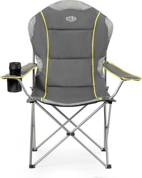 Nils Extreme Krzesło turystyczne NC3080 szare 110 cm