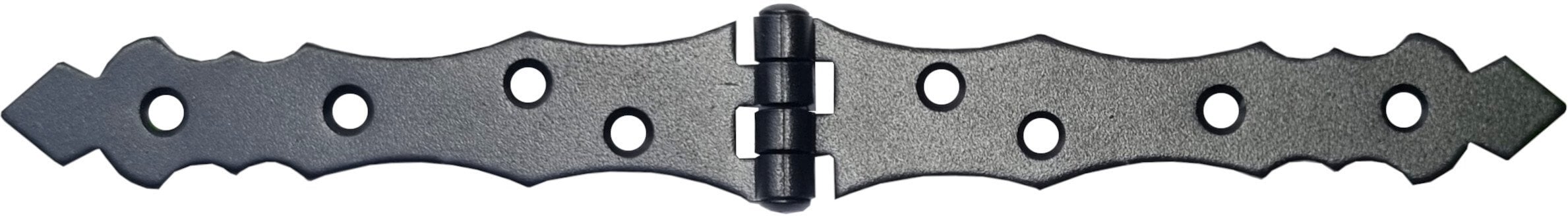 GATE HINGE DEC ZOF250 250X34X2.0 BLACK